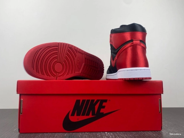 Rep TBkick OG 1 Air High Bred Satin WMNS FD4810-061 Jordan 0713